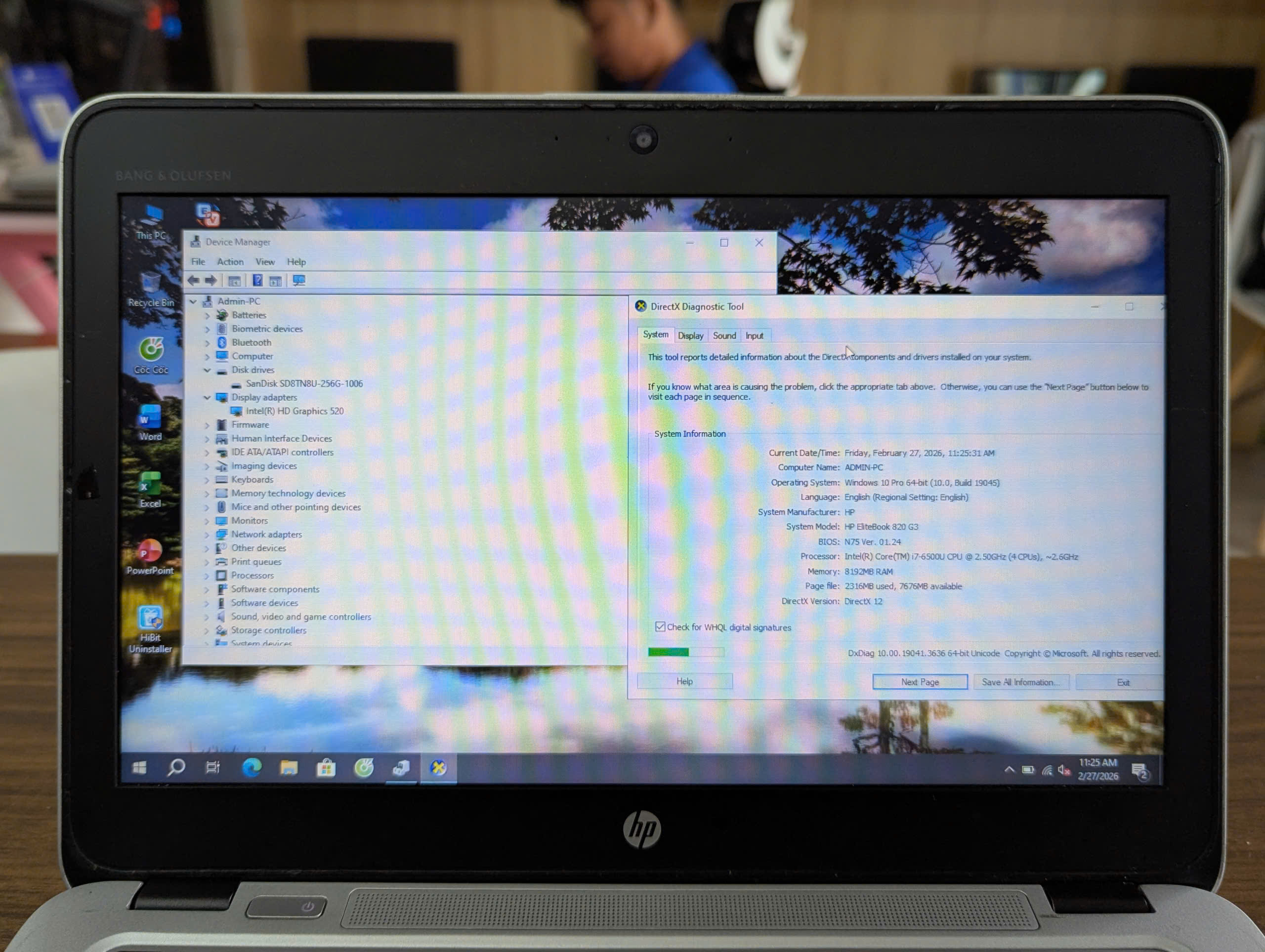 HP Elitebook 820 G3 Văn Phòng Giá Rẻ Core I7-6500U - Ảnh 6