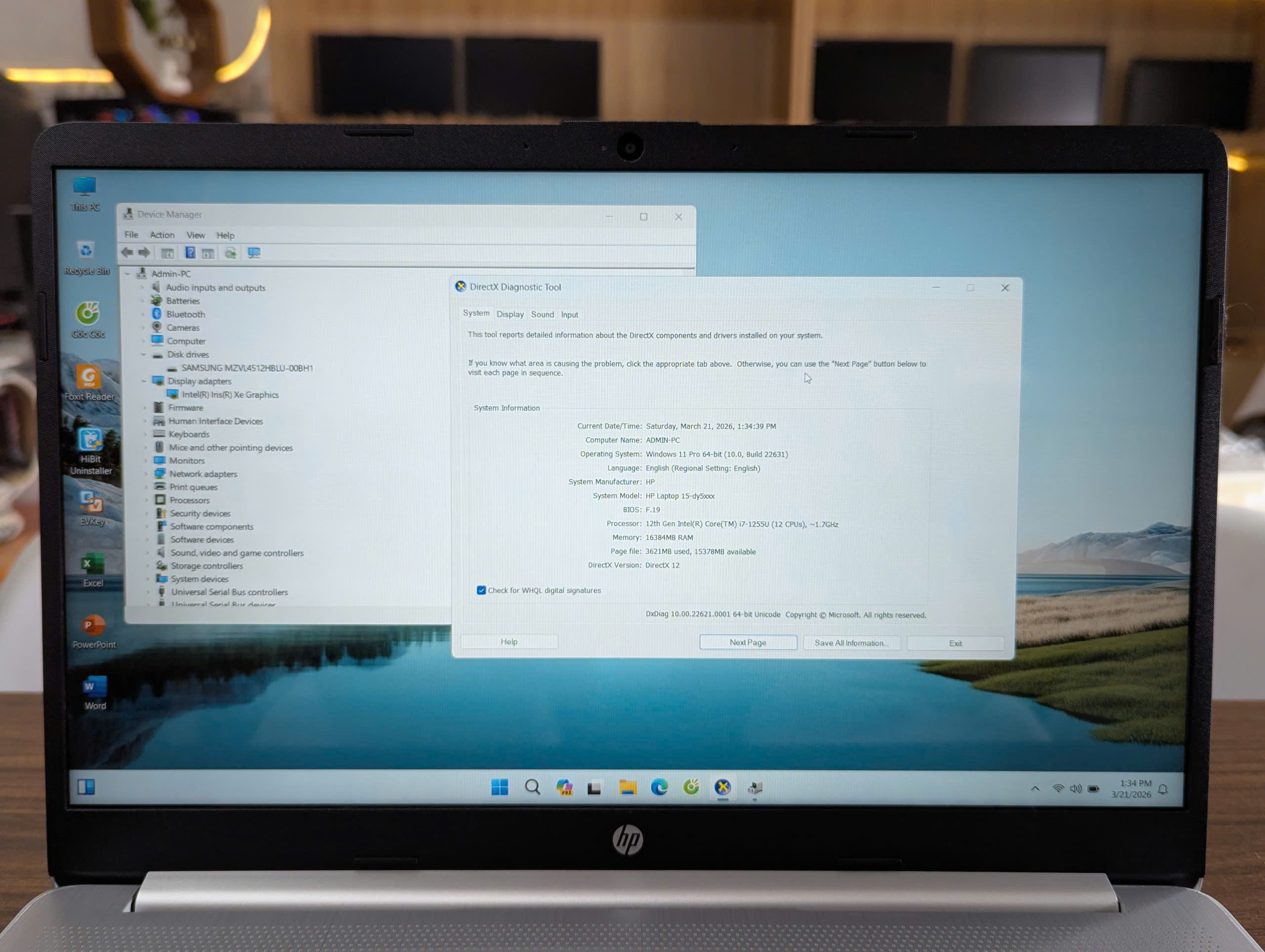 LAPTOP HP 15-DY CẢM ỨNG ZIN NGUYÊN BẢN I Core I7-1255U - Ảnh 6