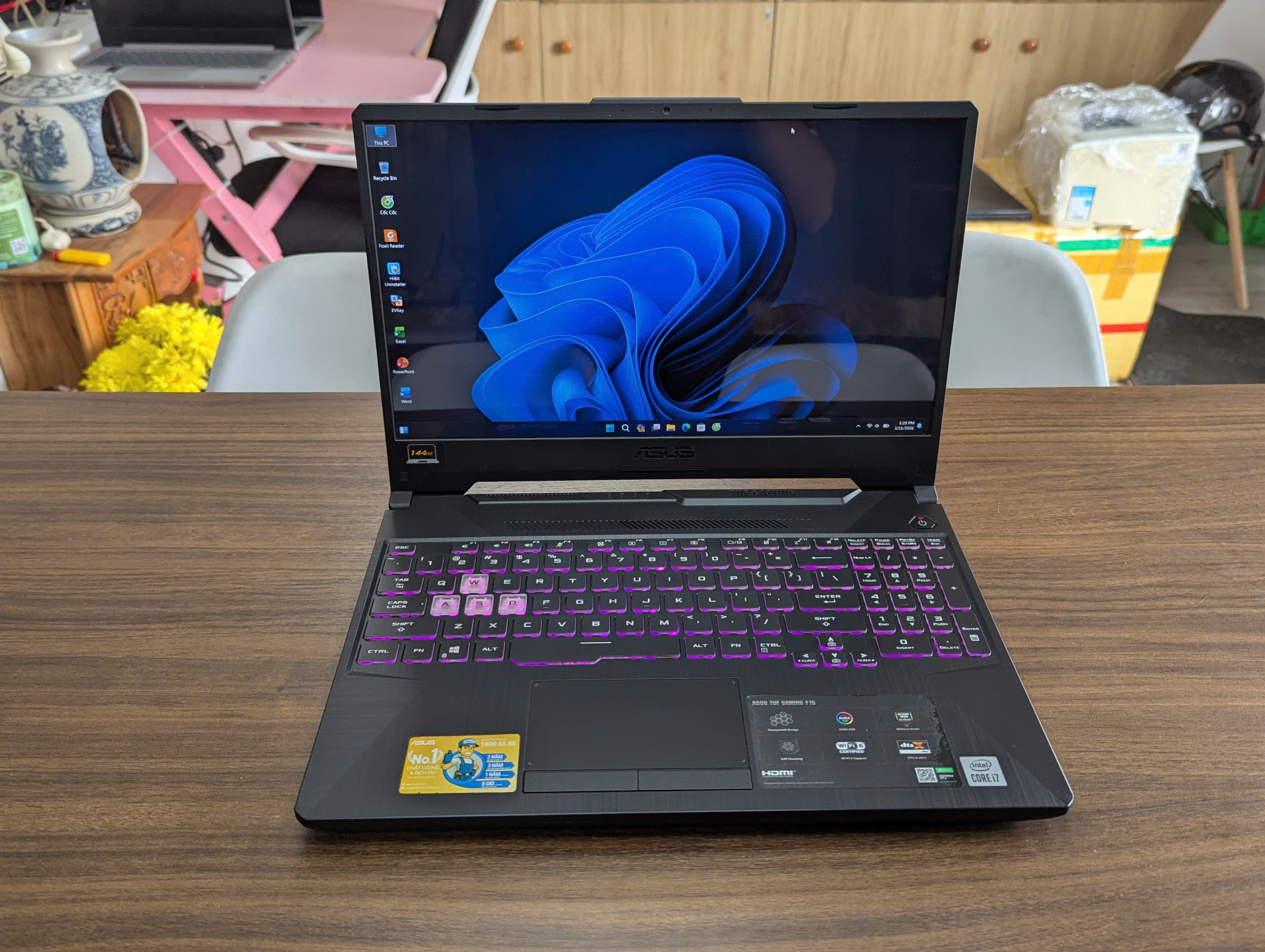 ASUS TUF GAMING F15 F506LI I Core I7-10870H + GTX 1650Ti 4GB - Ảnh 3