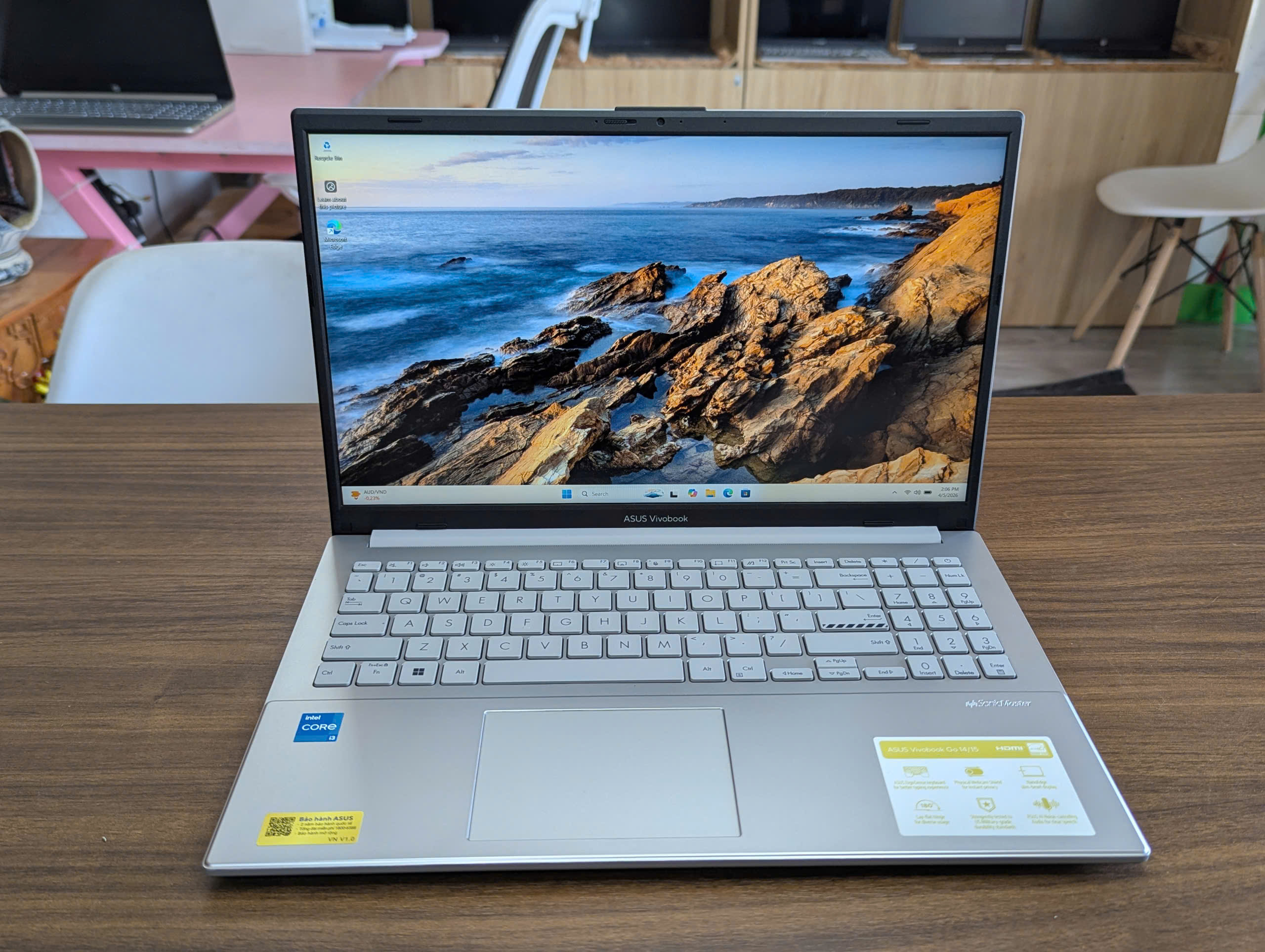 Asus Vivobook Go E1504GA Máy Zin Đẹp 98% - Ảnh 3