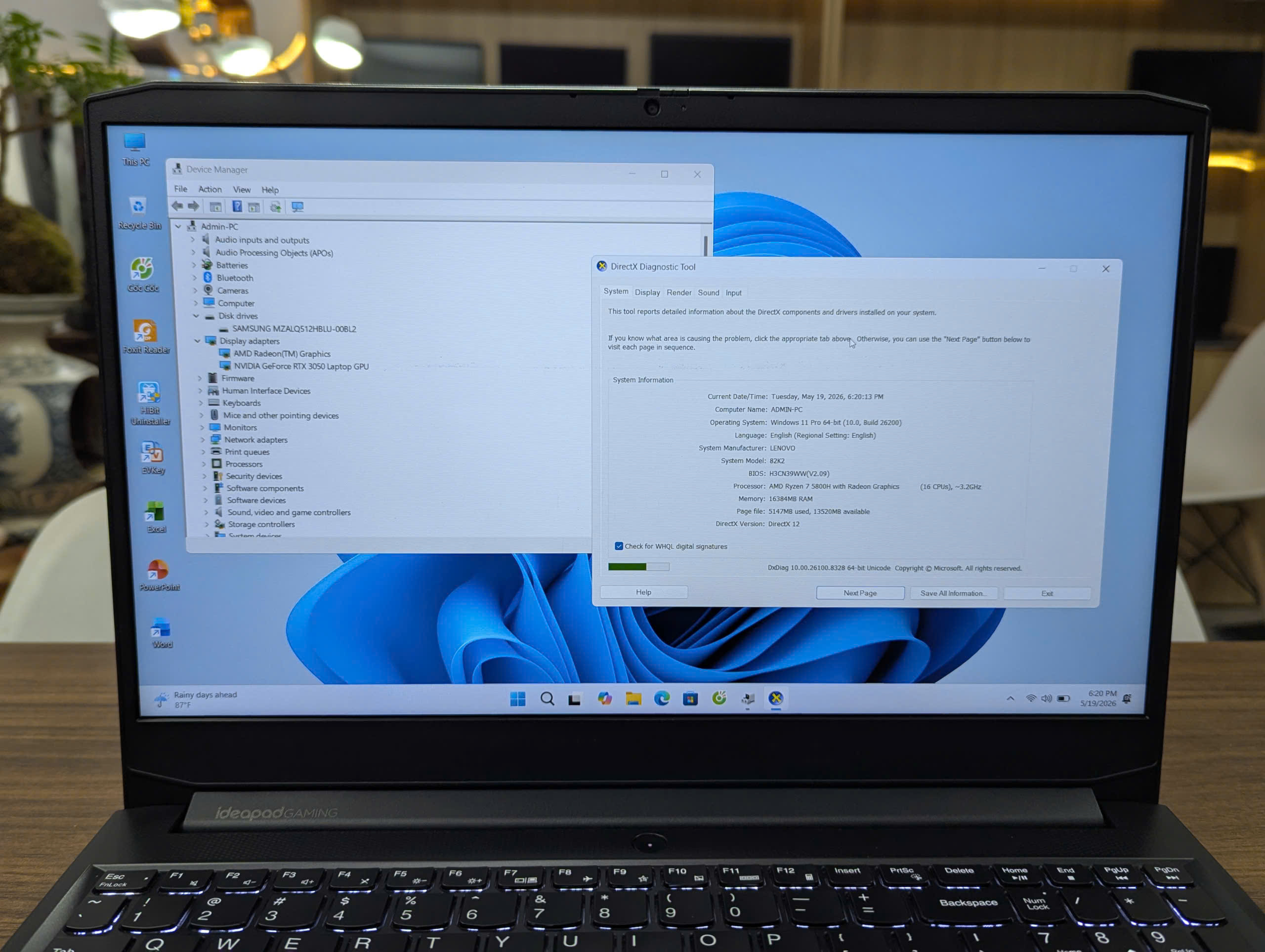 Lenovo Ideapad Gaming 3 Máy Đẹp 90% - Ảnh 7