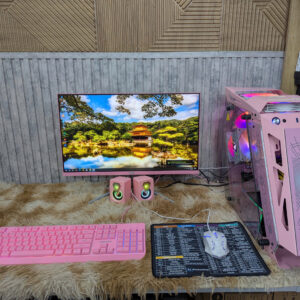 🔥 Trọn Bộ Pc Pink Treo Game Giá Rẻ 24Inch