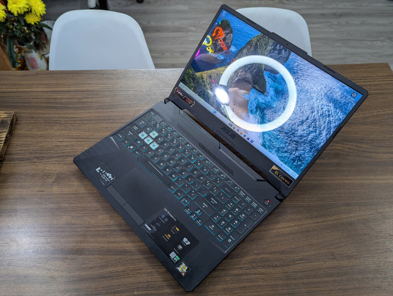 🔥 Gaming Asus TUF Gaming A15 FA506ICB - Ảnh 5