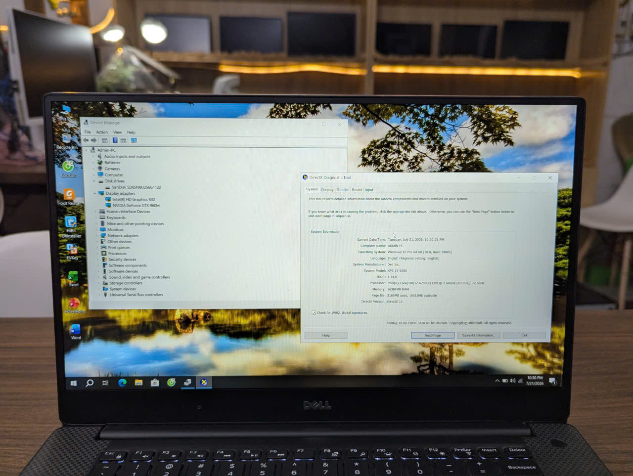 ⭐Dòng Laptop Đồ Hoạ - Doanh Nhân DELL XPS 15 9550 - Ảnh 7