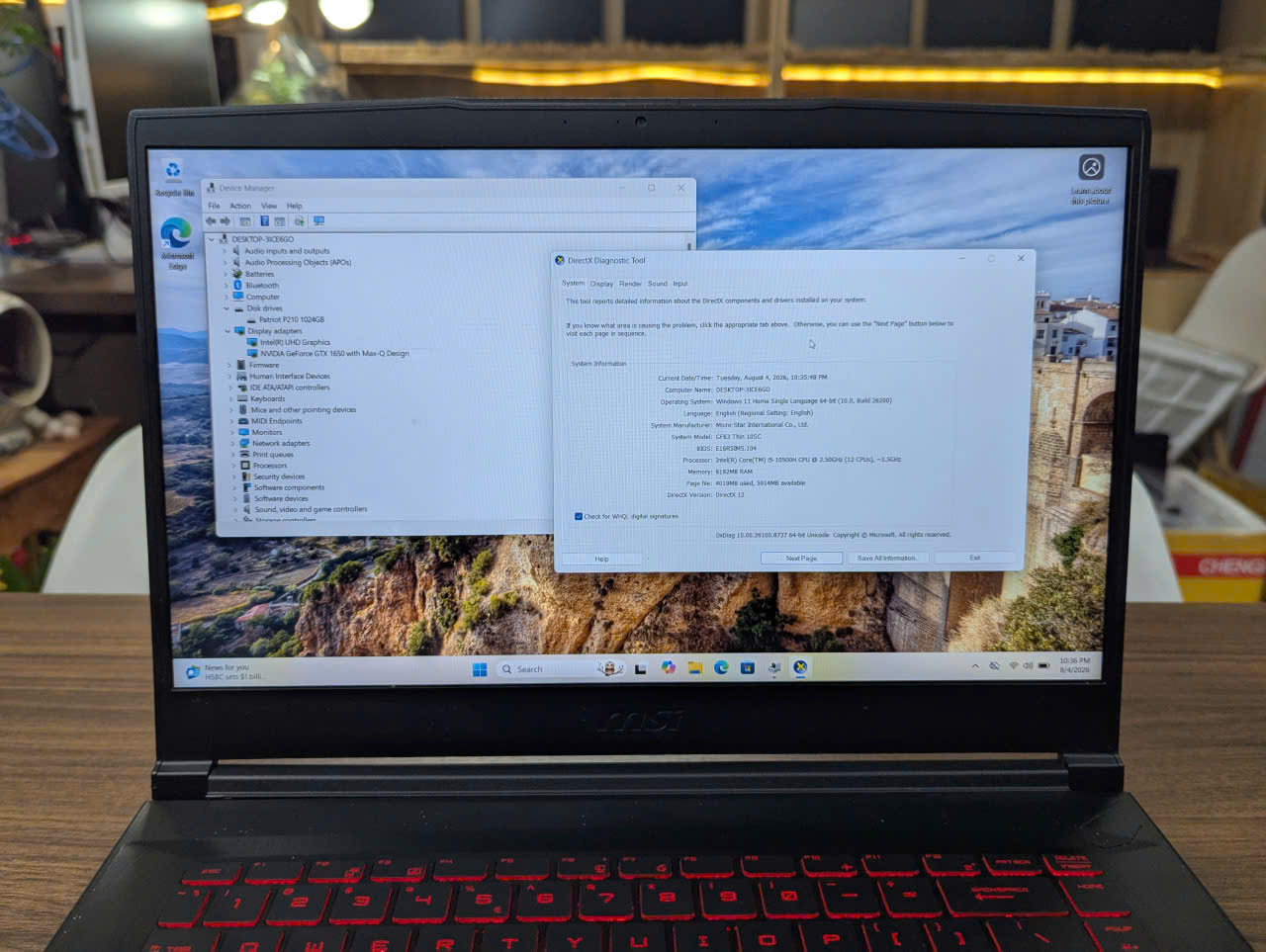 🔥 MSI GF63 THIN 10SC – LAPTOP GAMING GIÁ RẺ - Ảnh 7