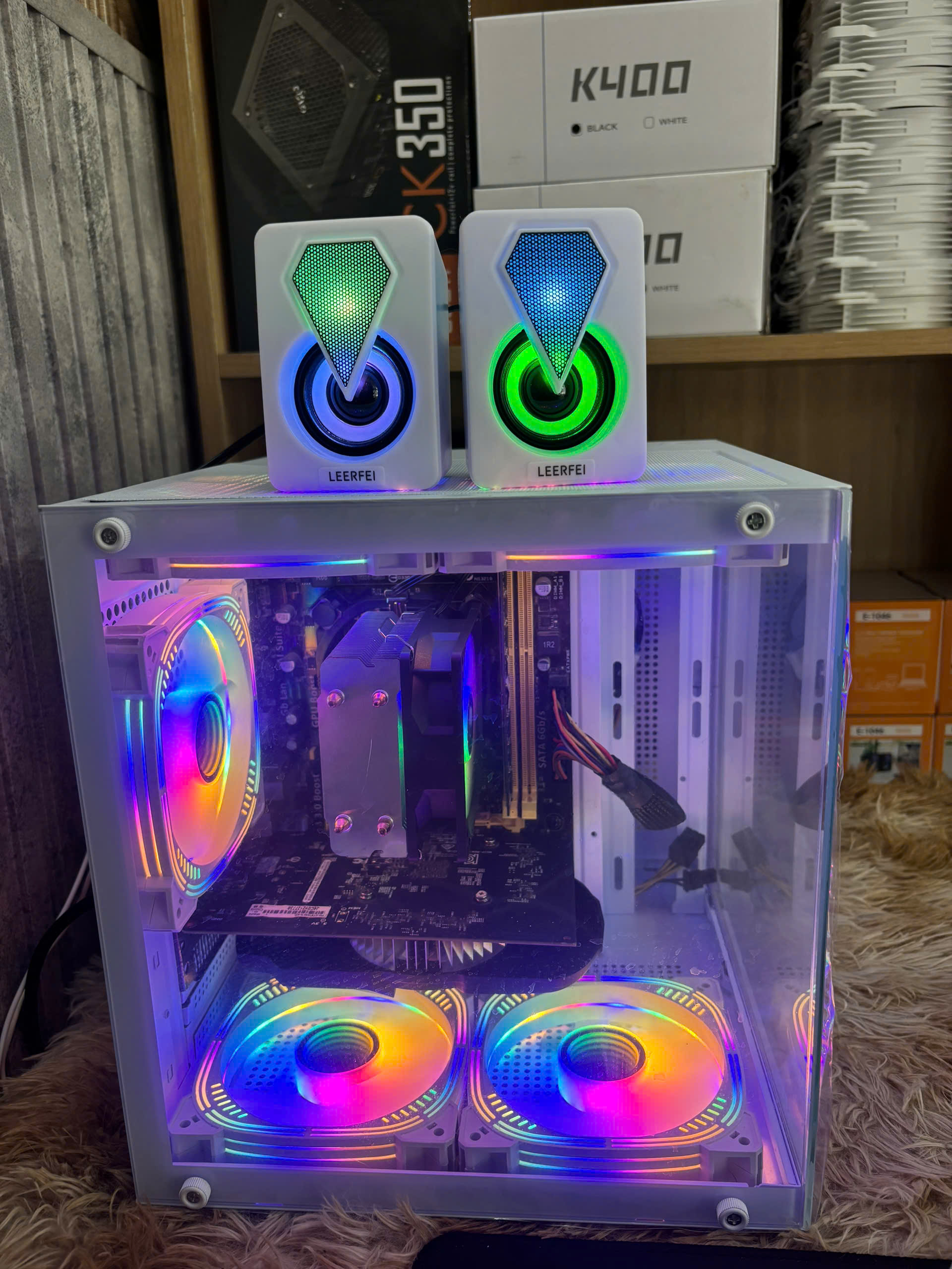 🔥 TRỌN BỘ PC GAMING BỂ CÁ TRẮNG SIÊU ĐẸP – CHIẾN GAME MƯỢT MÀ - Ảnh 3