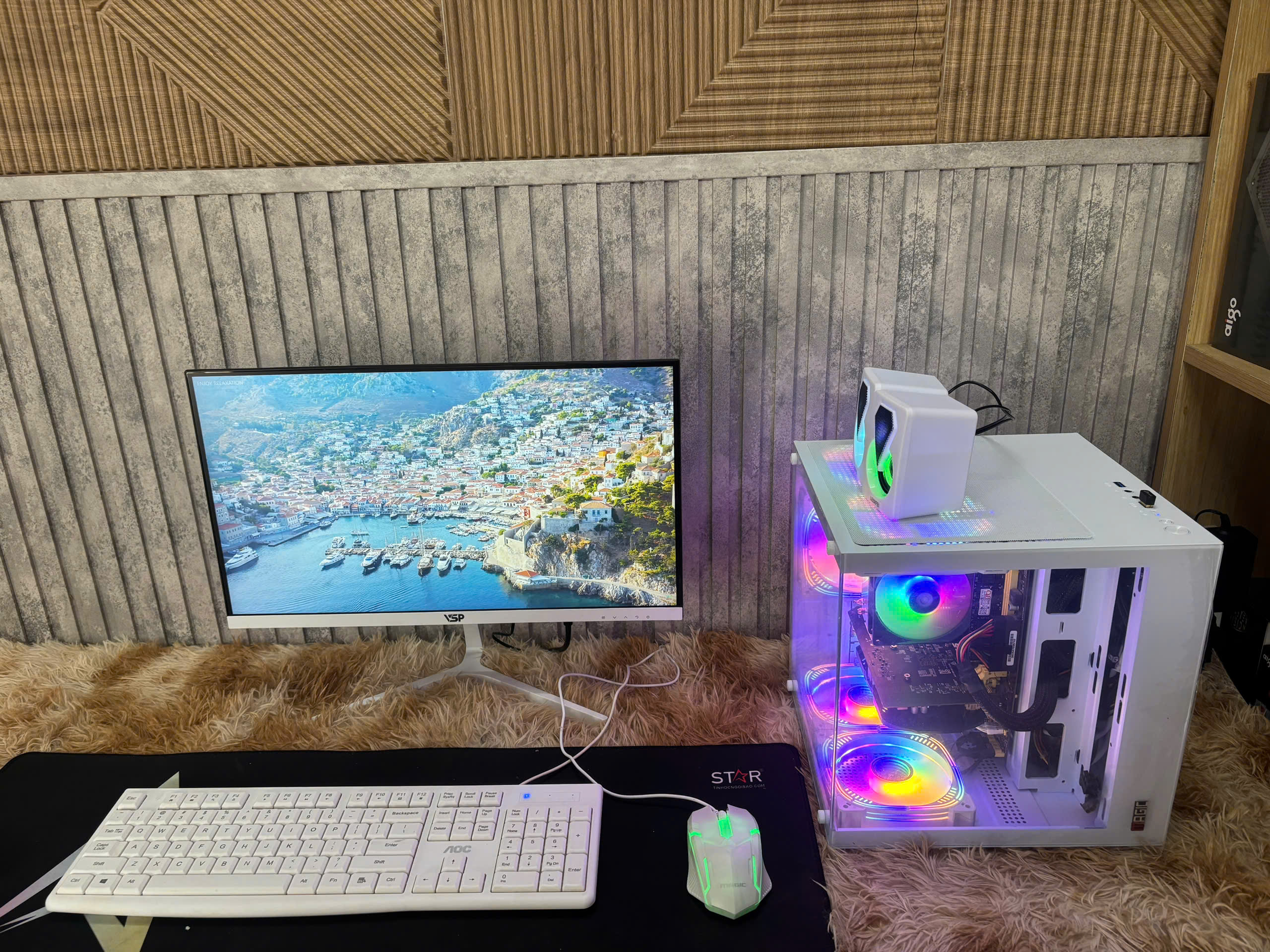 🔥 TRỌN BỘ PC GAMING BỂ CÁ TRẮNG SIÊU ĐẸP – CHIẾN GAME MƯỢT MÀ - Ảnh 7