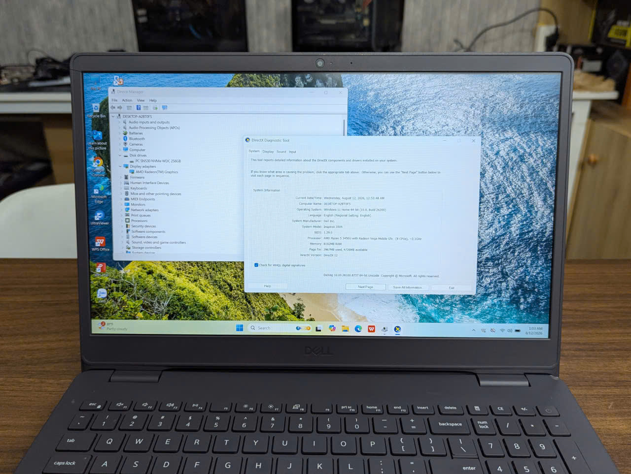 🔥 LAPTOP DELL INSPIRON 3505 – RYZEN 5 MẠNH MẼ - Ảnh 6