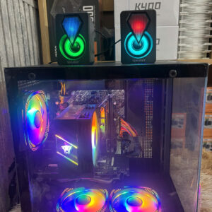 🔥 TRỌN BỘ PC GAMING BỂ CÁ LED RGB – CORE I3 GEN 10 + GTX 1050Ti