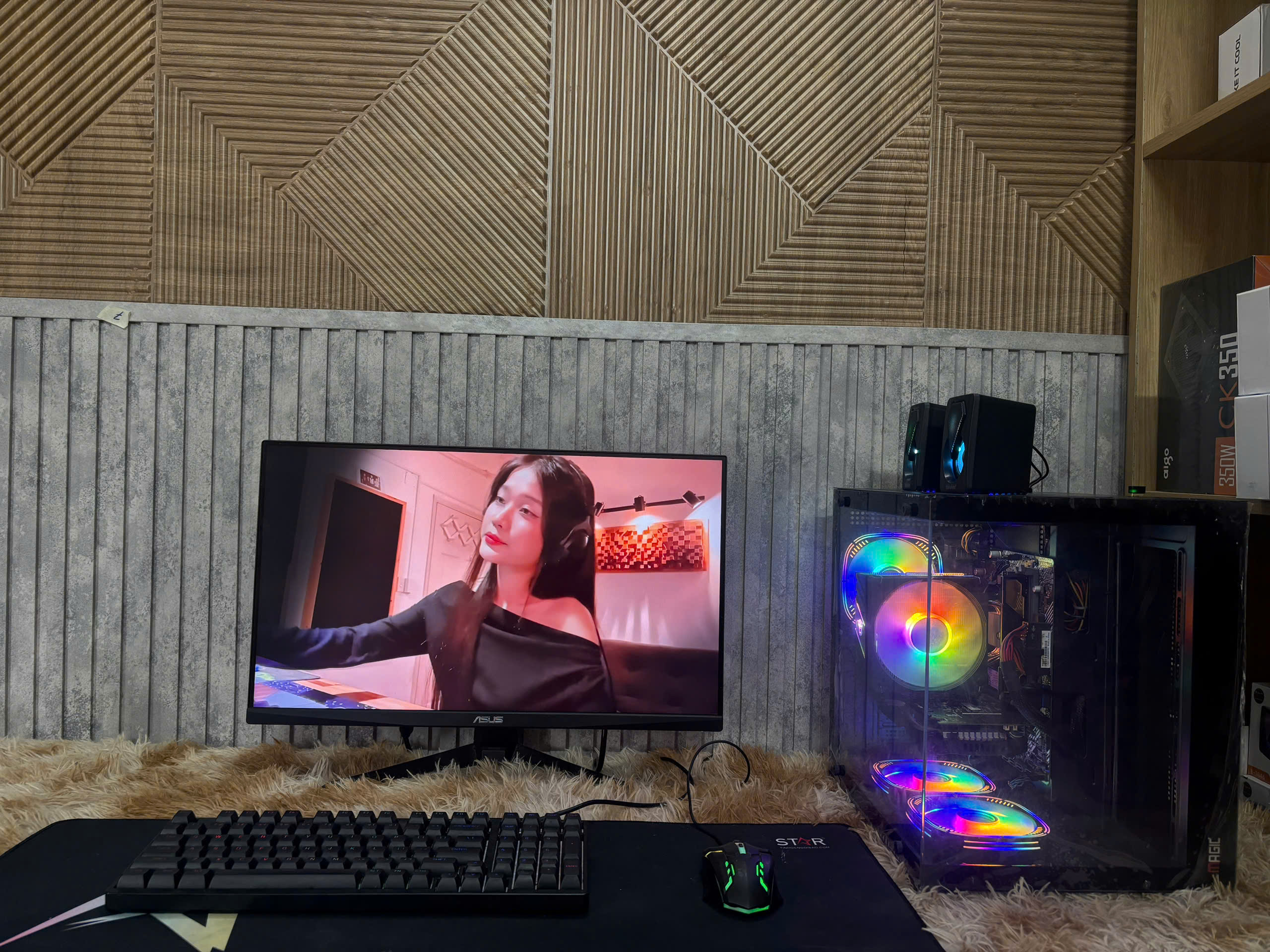 🔥 TRỌN BỘ PC GAMING BỂ CÁ LED RGB – CORE I3 GEN 10 + GTX 1050Ti - Ảnh 5