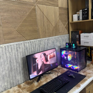 🔥 TRỌN BỘ PC GAMING BỂ CÁ LED RGB – CORE I3 GEN 10 + GTX 1050Ti