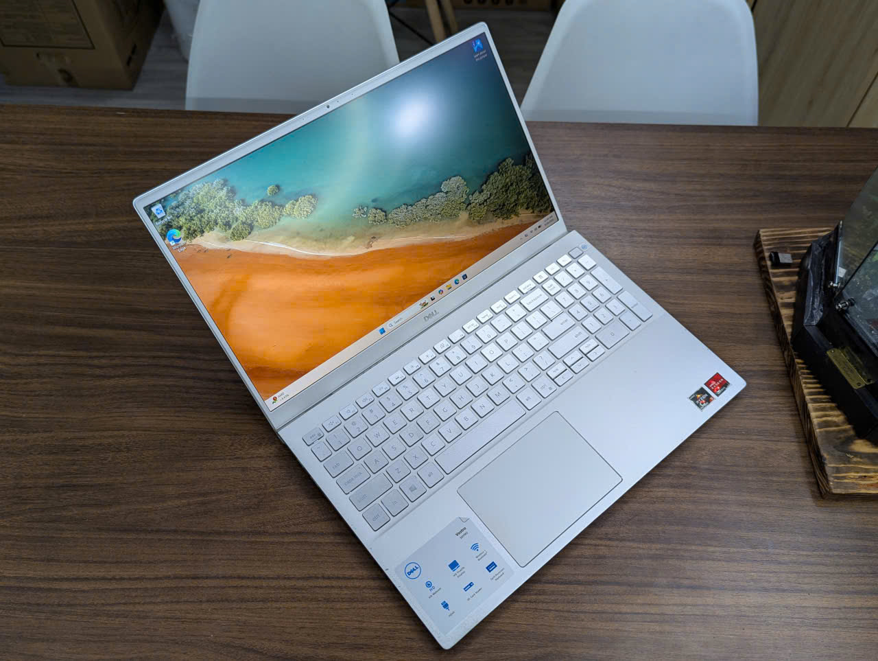 ⭐ LAPTOP DELL INSPIRON 5505 RYZEN 5 4500U – VỎ BẠC NGUYÊN KHỐI SANG TRỌNG - Ảnh 3