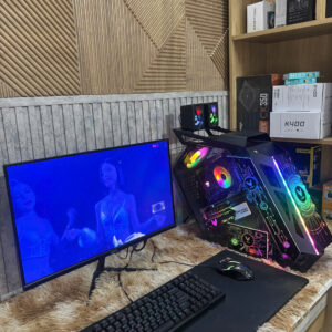 🔥 TRỌN BỘ PC TREO GAME XEON CASE ROBOT 24INCH 6TR