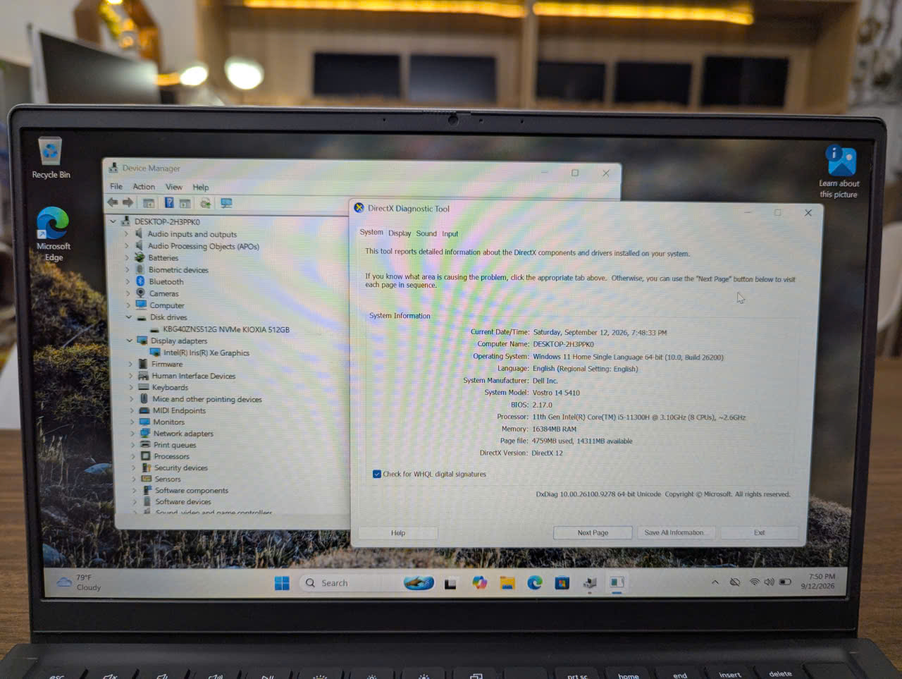 💥 XẢ KHO GIÁ SỐC: DELL VOSTRO 14 5410 – CHIP I5 GEN 11 DÒNG H HIỆU NĂNG CAO - Ảnh 7