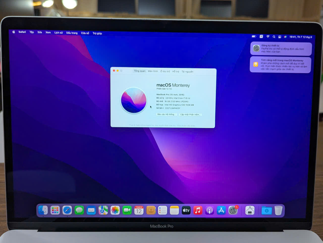 ⭐MACBOOK PRO 15 INCH 2016 – MÀN RETINA CỰC ĐẸP, CORE I7 - Ảnh 7