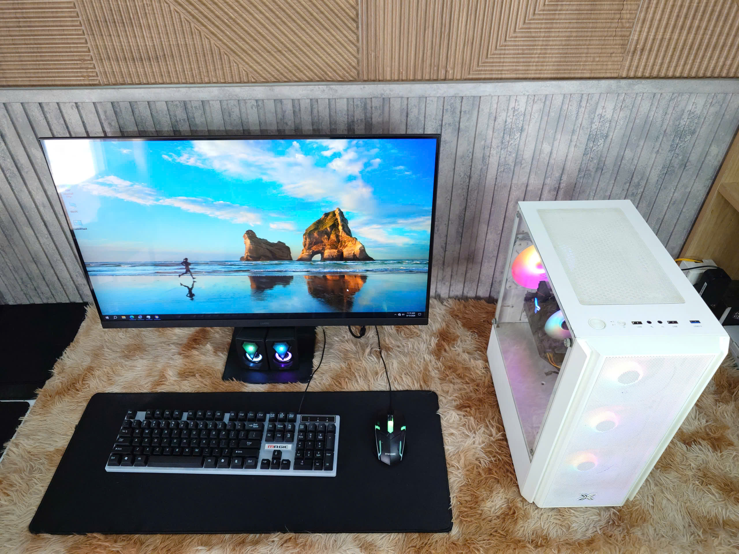 💥 TRỌN BỘ PC GAME PHỔ THÔNG MÀN SIÊU LỚN 32 INCH - Ảnh 3