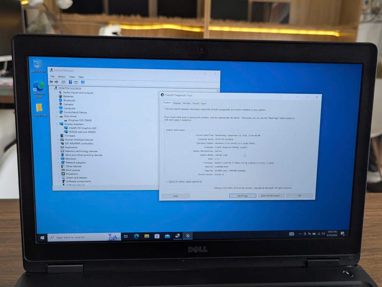 💥 DELL LATITUDE 5580 – CẤU HÌNH CORE I7-7600U - Ảnh 6