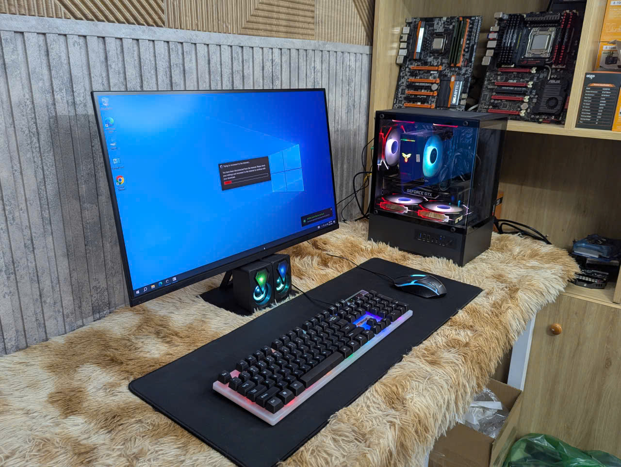 ✨TRỌN BỘ PC GAMING & ĐỒ HỌA I5-12400F/RAM 16GB/GTX1660 SUPER/27INCH 165HZ