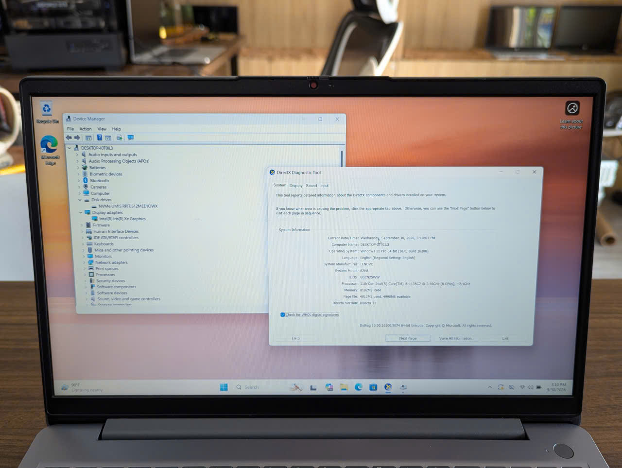 💻 Lenovo IdeaPad 3 mỏng nhẹ, Core i5 Gen 11 / SSD 512GB - Ảnh 7