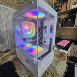 ✨GAMING GIÁ RẺ TRẮNG DECOR: XEON + GT 1030 + MÀN 24" 120HZ NEW (5Tr9)