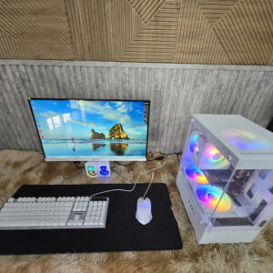 ✨GAMING GIÁ RẺ TRẮNG DECOR: XEON + GT 1030 + MÀN 24" 120HZ NEW (5Tr9) - Ảnh 5