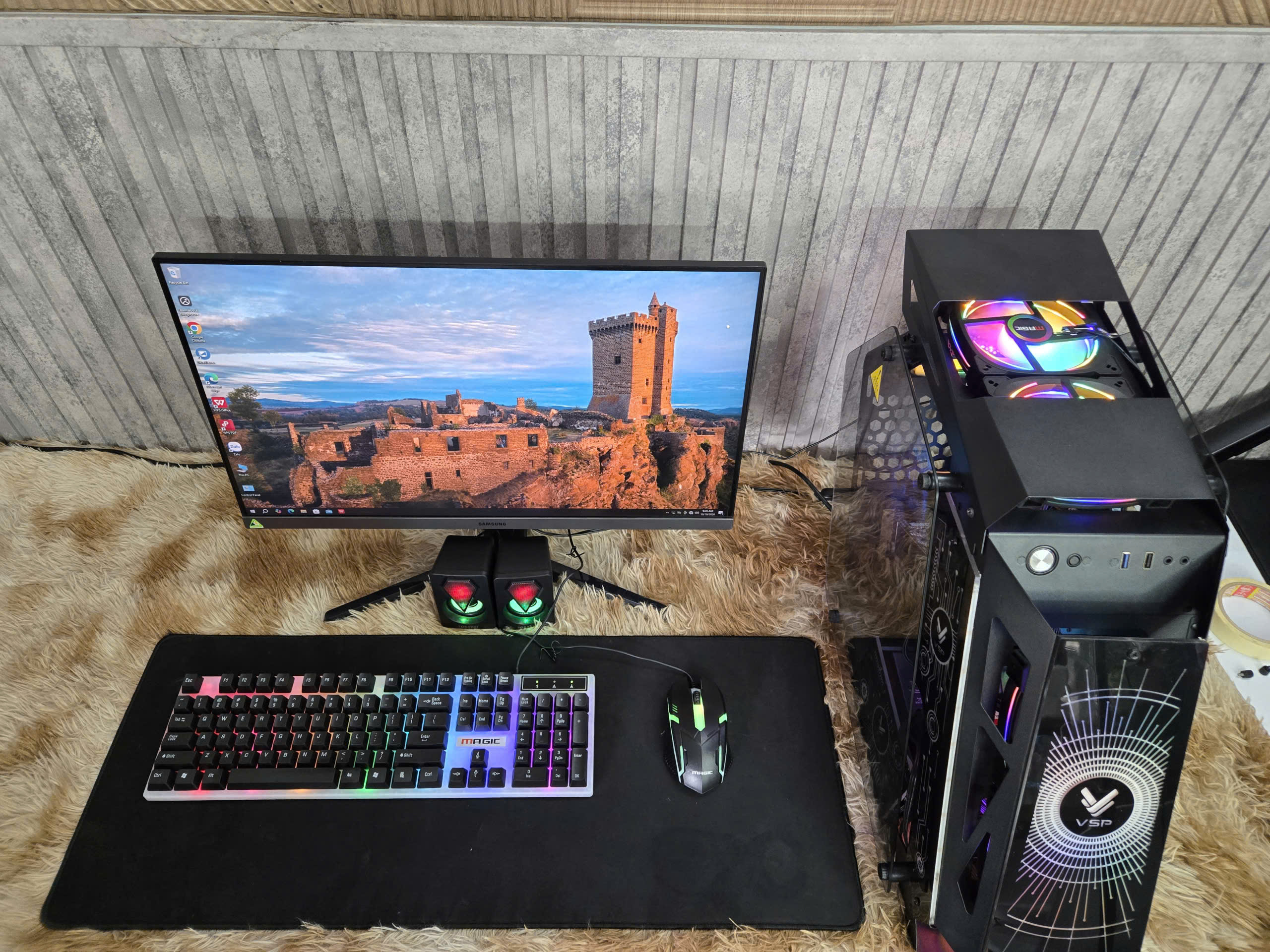 💥 CHIẾN GAME ĐỒ HOẠ GIÁ RẺ: CORE i5 + RX 590 8GB + CASE PHI THUYỀN (6Tr5) - Ảnh 5