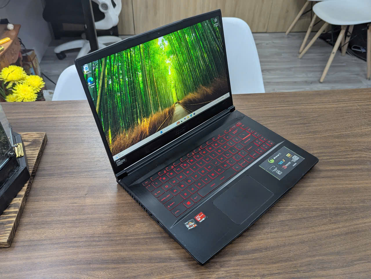 🔥 GAMING MSI CẤU HÌNH KHỎE GIÁ SALE: RYZEN 5 4600H + RX 5300M (7Tr5) - Ảnh 4