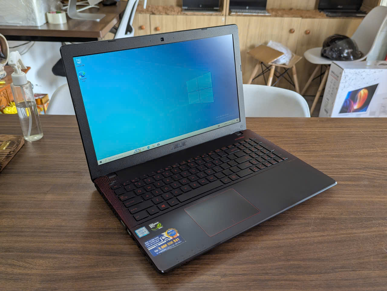 🔥 LAPTOP GAMING GIÁ RẺ: ASUS X550VX i5-6300HQ + CARD RỜI GTX 950M + RAM 12GB KHỦNG (5Tr5) - Ảnh 4